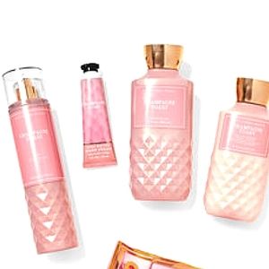 💕NEW! CHAMPAGNE TOAST GIFT BAG SET!LOTION+ SHOWER GEL+BODY SPRAY+ HAND LOTION💕